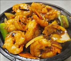 Shrimp in Garlic Sauce